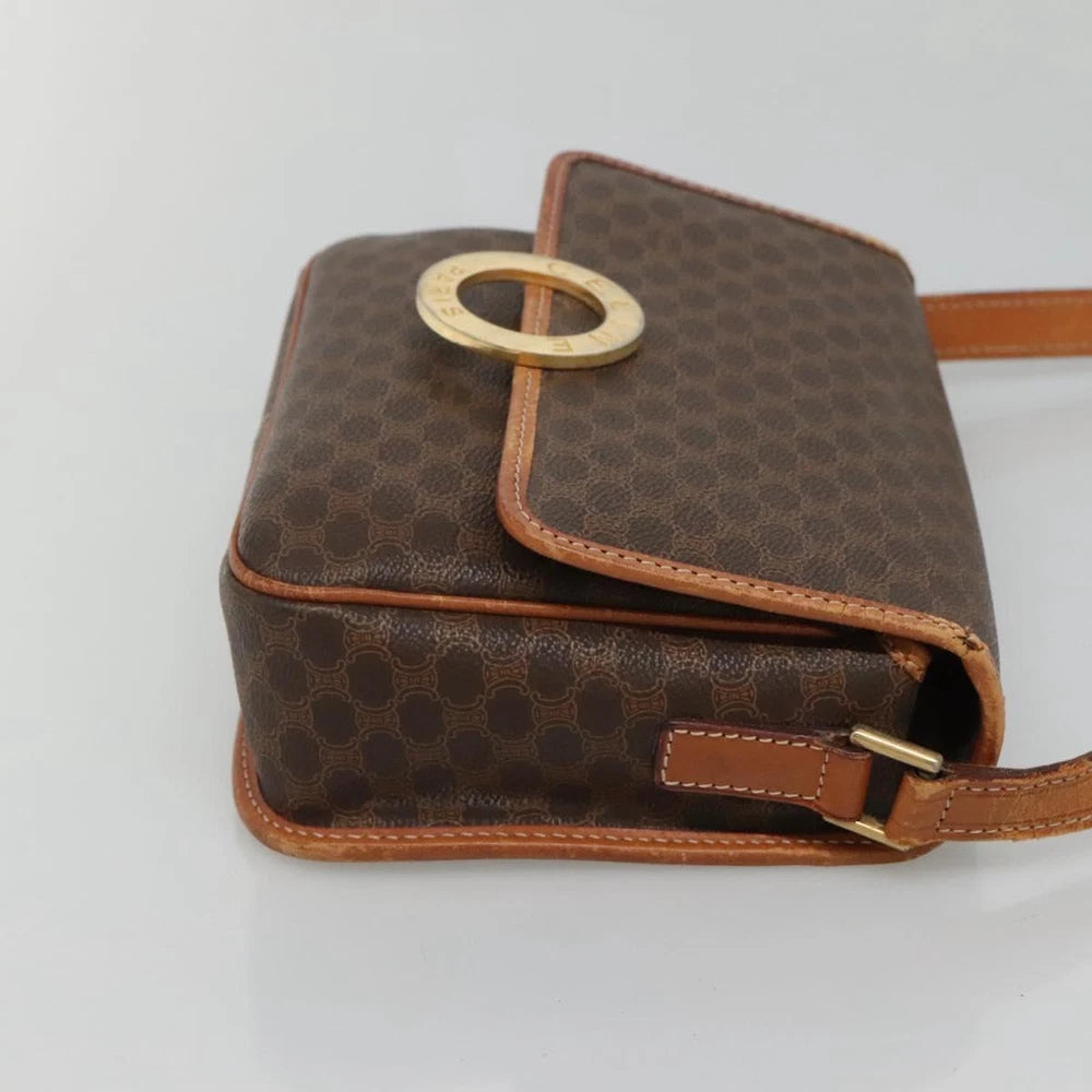 VINTAGE CELINE CROSSBODY BAG MACADAM CANVAS