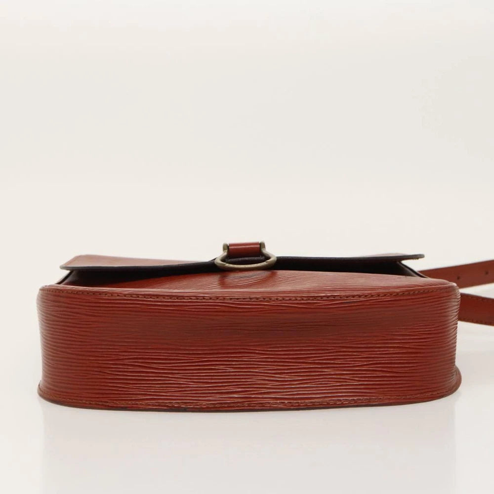 LOUIS VUITTON SAINT CLOUD GM BAG EPI LEATHER BROWN