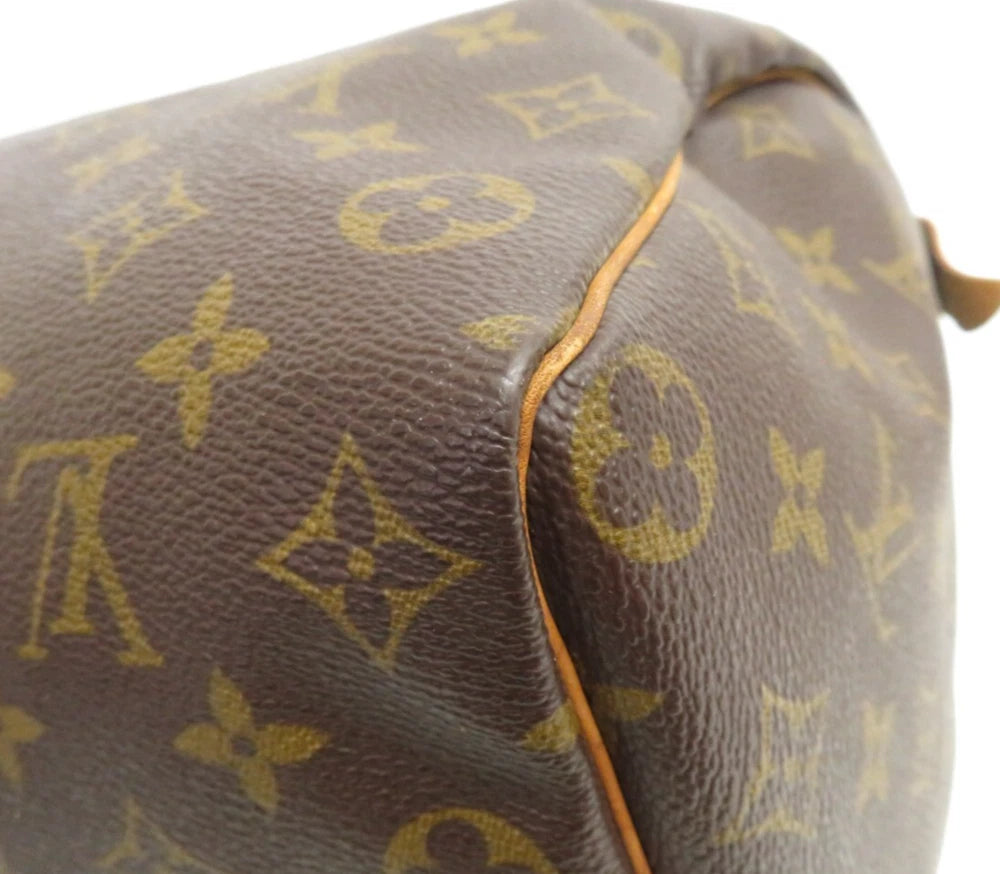 LOUIS VUITTON SPEEDY 35 BAG MONOGRAM CANVAS