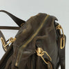 CHLOE PARATY BAG BROWN LEATHER