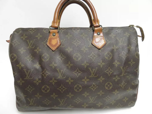 LOUIS VUITTON SPEEDY 35 BAG MONOGRAM CANVAS - Brands Select