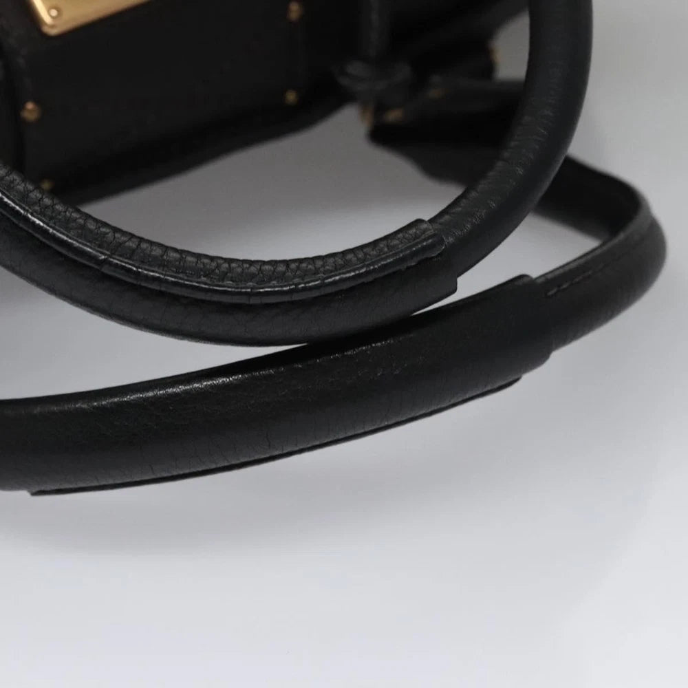 CHLOE PADDINGTON BAG BLACK LEATHER