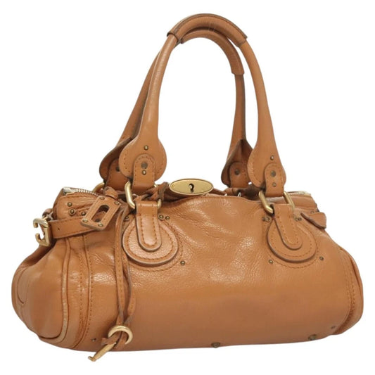 Vintage Chloe Paddington Bag - Brown Leather