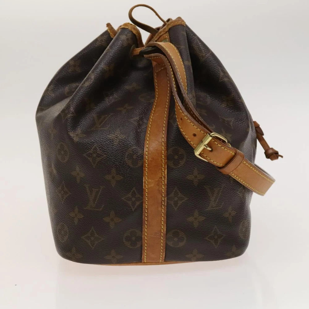 LOUIS VUITTON PETIT NOE BUCKET BAG MONOGRAM CANVAS