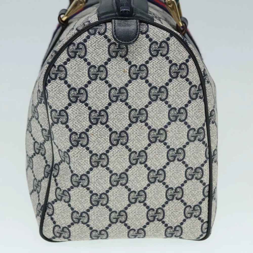 GUCCI SHERRY LINE BOSTON BAG GG CANVAS
