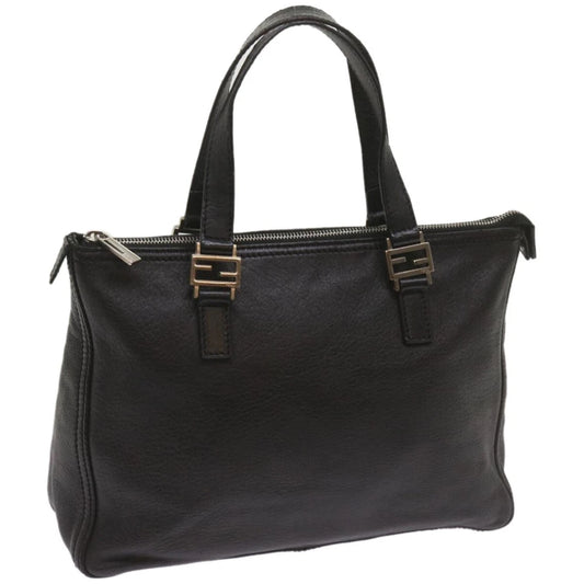 FENDI BAG BLACK LEATHER