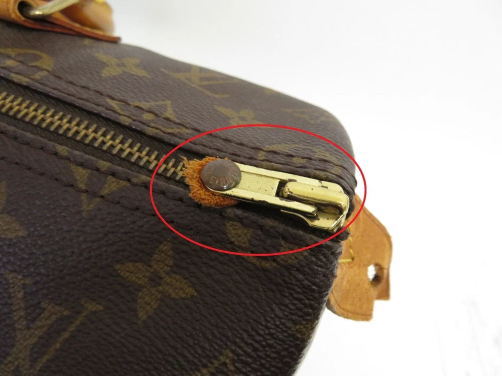 LOUIS VUITTON SPEEDY 35 BAG MONOGRAM CANVAS