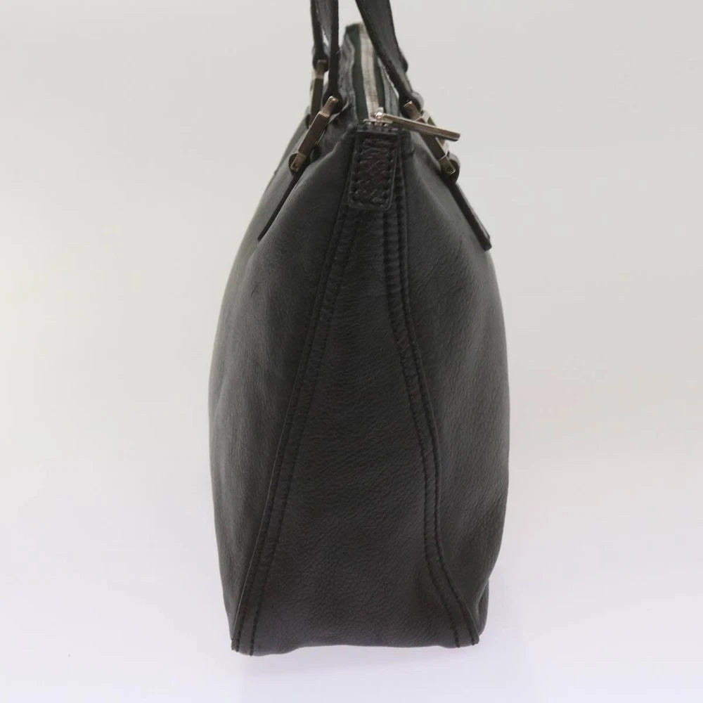 FENDI BAG BLACK LEATHER