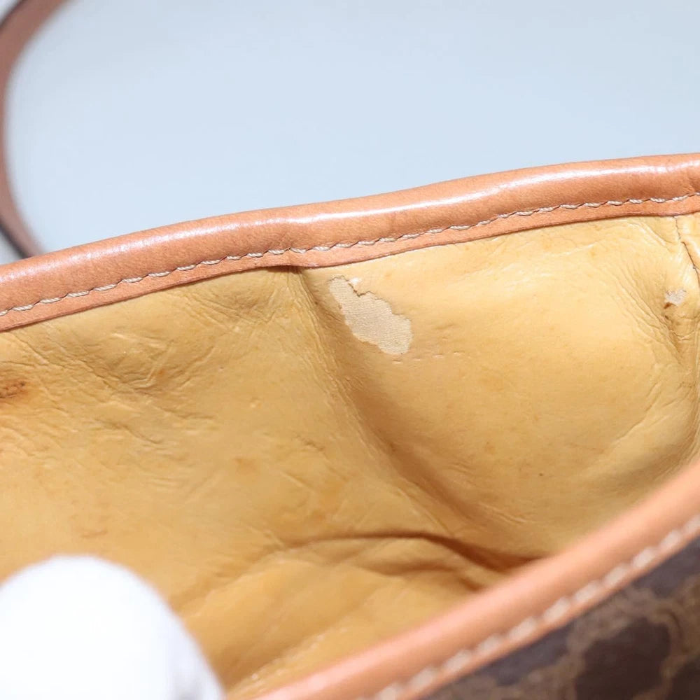 VINTAGE CELINE CROSSBODY BAG MACADAM CANVAS