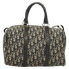 Christian Dior Boston Bag 30 -  Navy Trotter Canvas