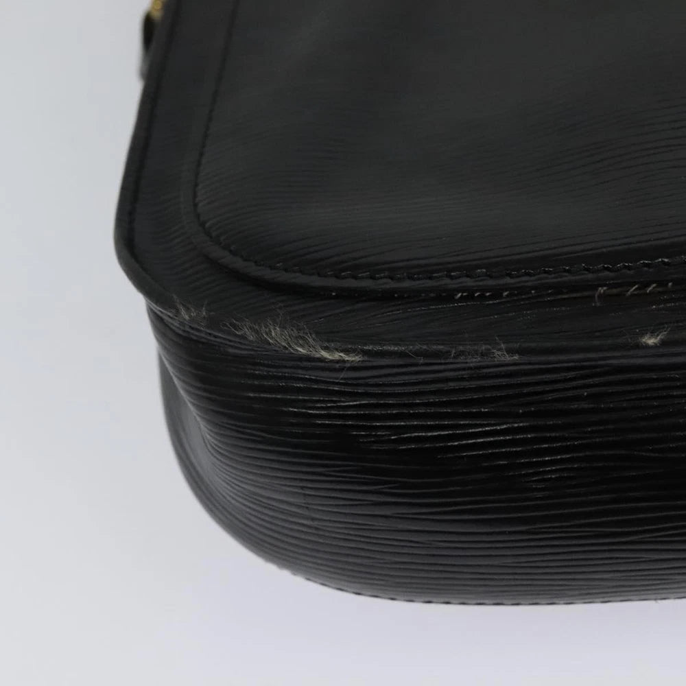 LOUIS VUITTON SAINT CLOUD GM BAG BLACK EPI LEATHER