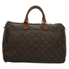 Vintage Louis Vuitton Speedy 35 Bag Monogram Canvas