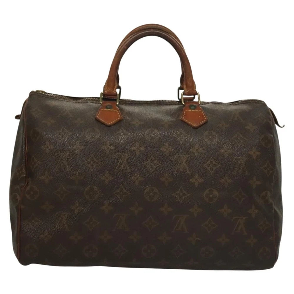 Vintage Louis Vuitton Speedy 35 Bag Monogram Canvas