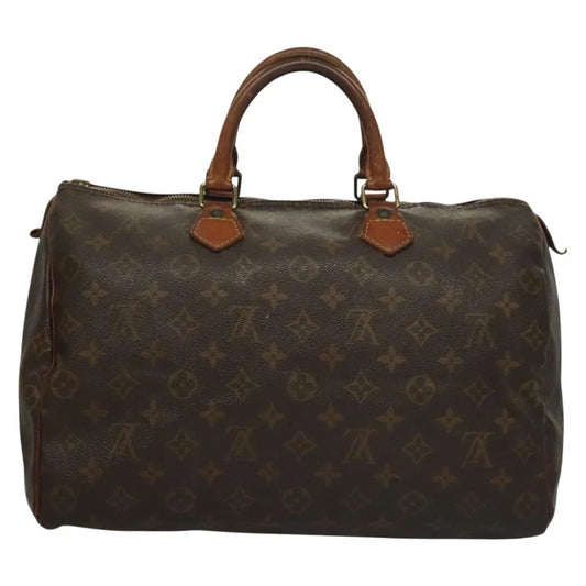 Vintage Louis Vuitton Speedy 35 Bag Monogram Canvas