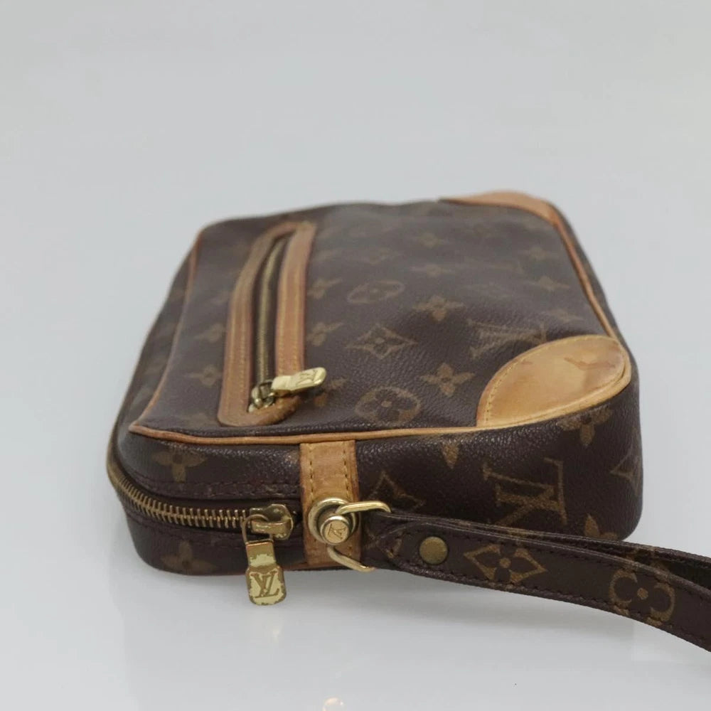 LOUIS VUITTON MARLY DRAGONNE GM CLUTCH MONOGRAM