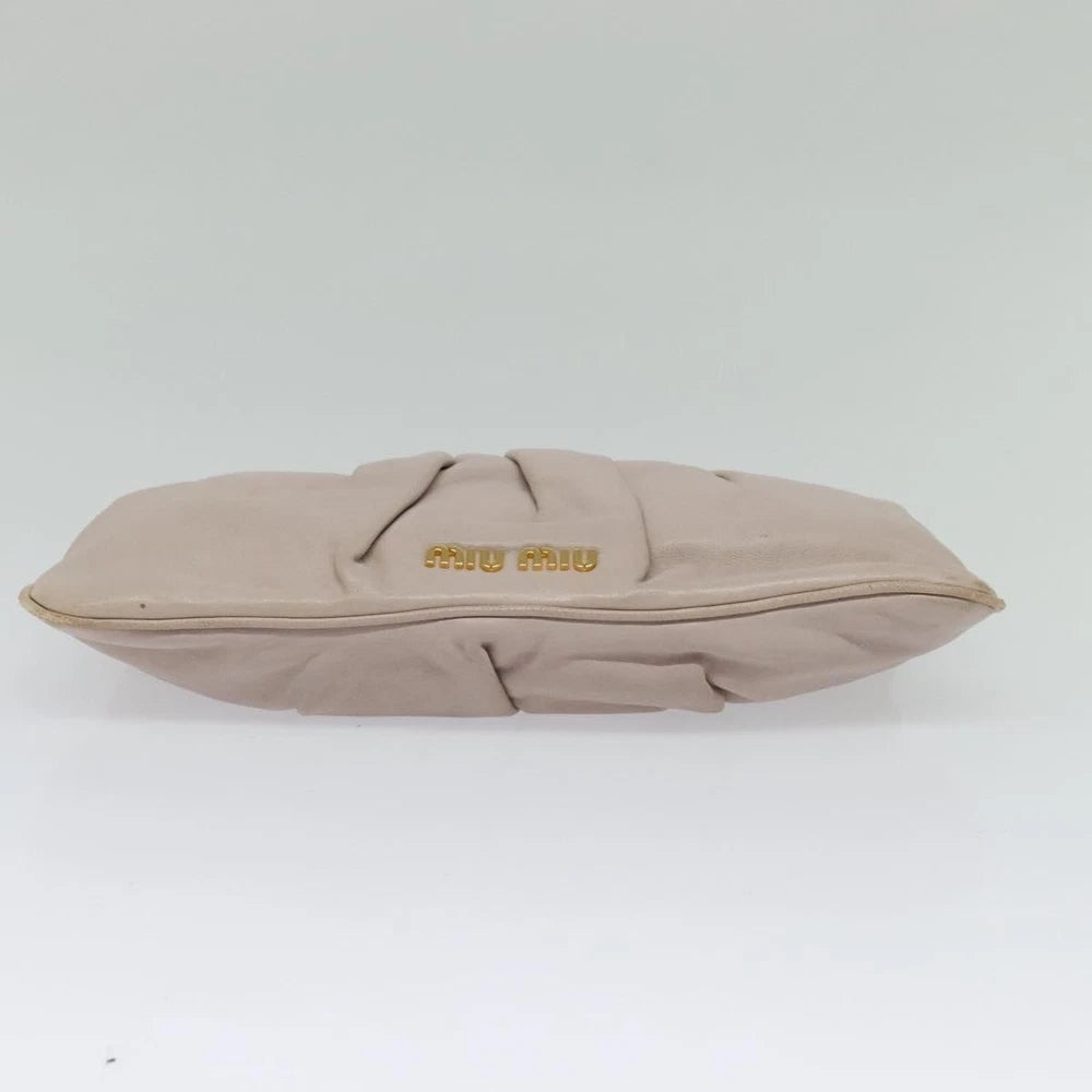 Miu Miu Clutch- Pink Leather