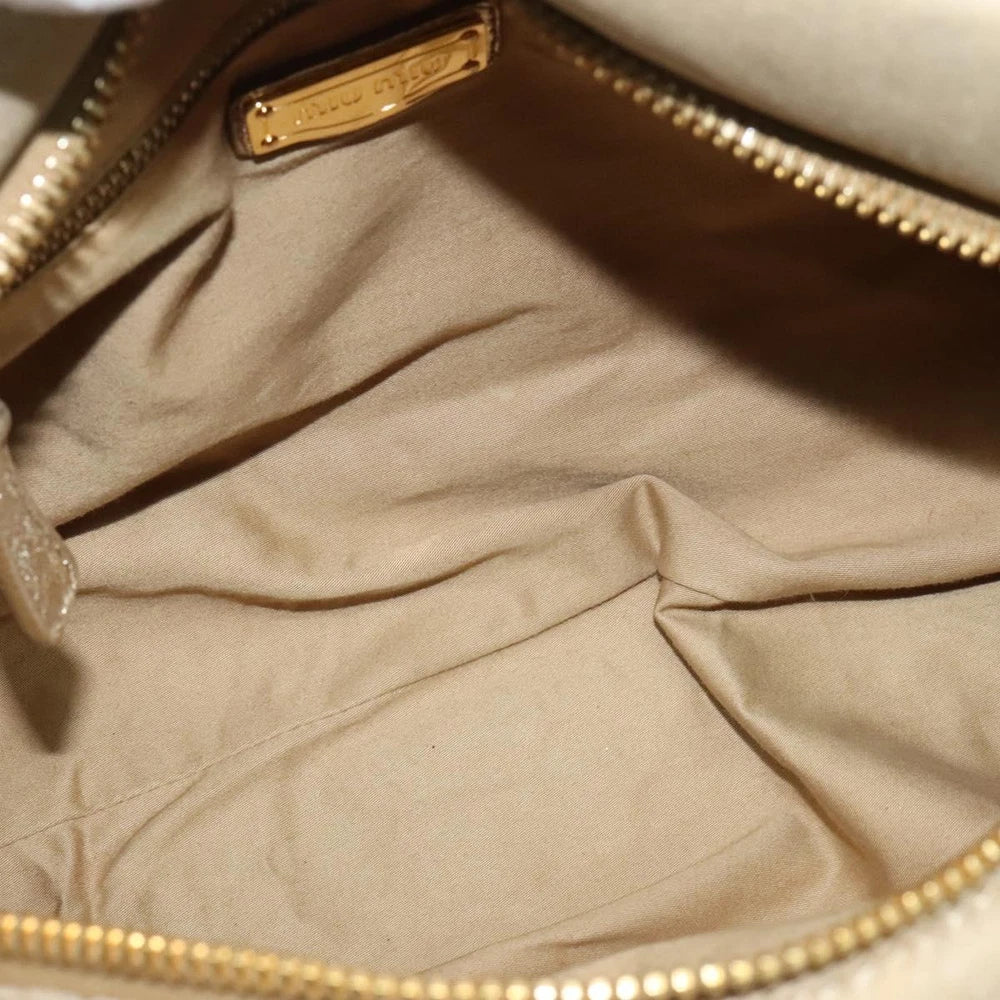 Vintage Miu Miu Bag - Gold Leather
