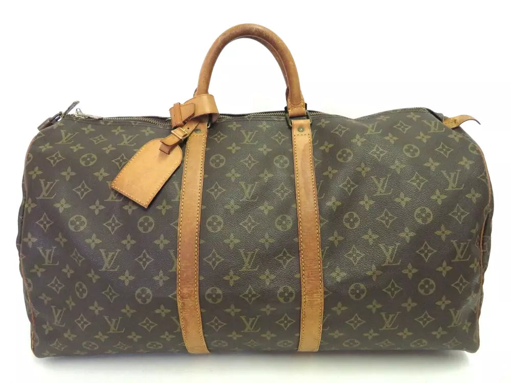 LOUIS VUITTON KEEPALL 55 BAG MONOGRAM CANVAS - Brands Select
