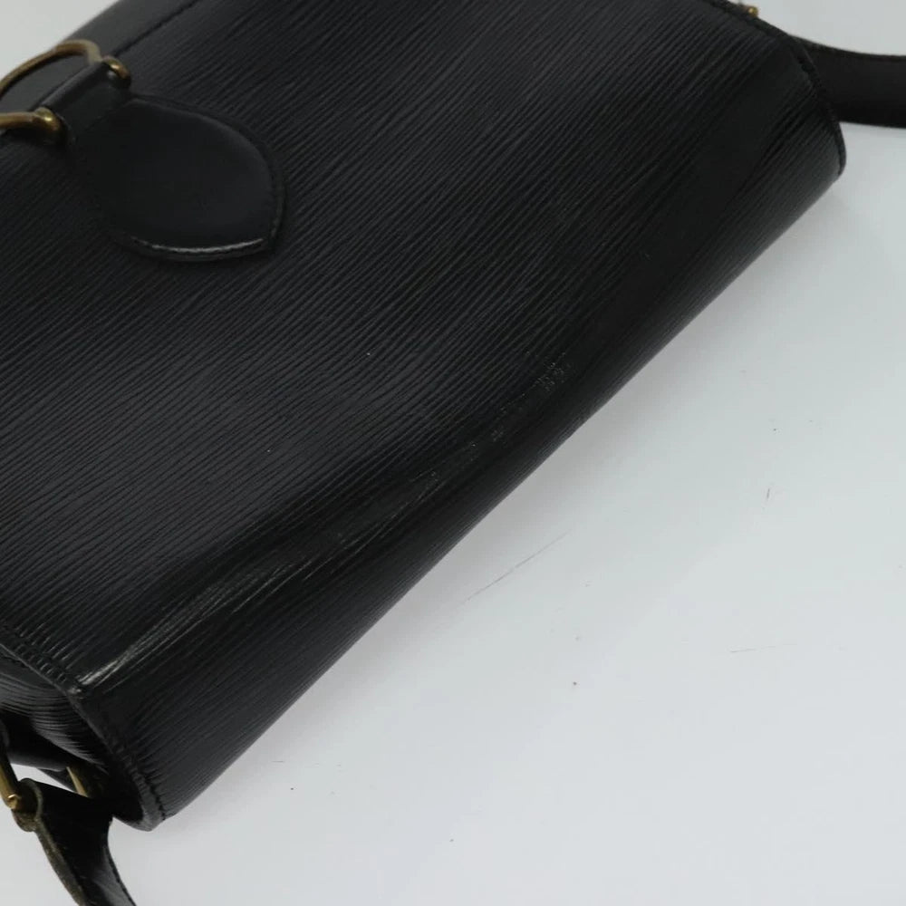 LOUIS VUITTON SAINT CLOUD GM BAG BLACK EPI LEATHER