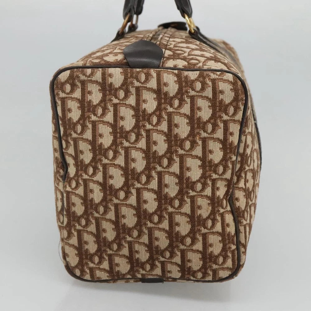 CHRISTIAN DIOR BOSTON BAG 30 TROTTER CANVAS