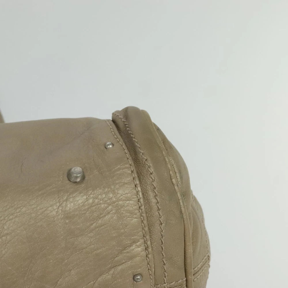 CHLOE PADDINGTON BAG BEIGE LEATHER