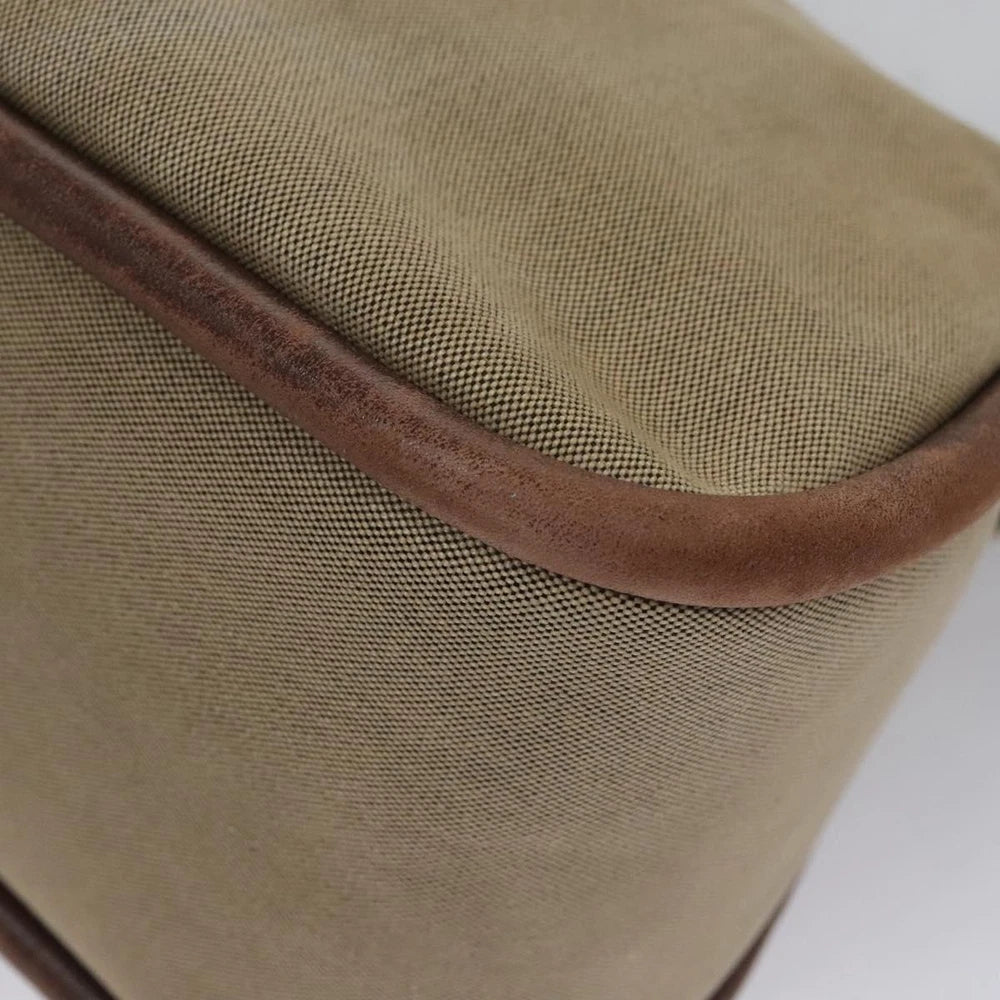 Vintage Burberry Shoulder Bag - Beige Canvas