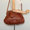 CHLOE PARATY BAG BROWN LEATHER