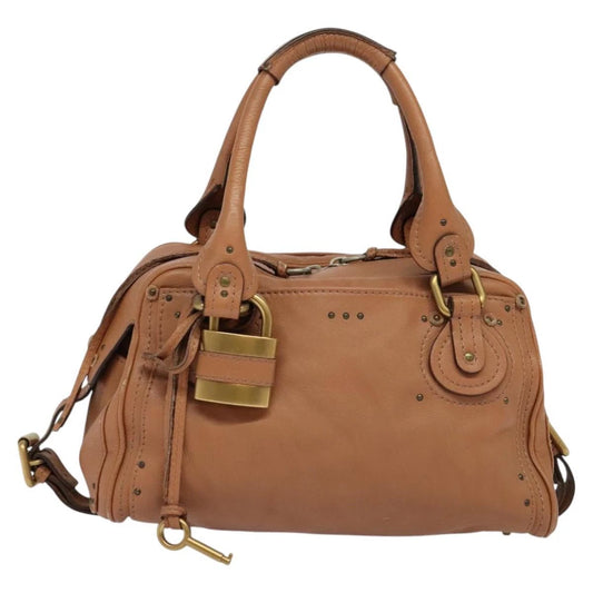 CHLOE PADDINGTON BAG BROWN LEATHER