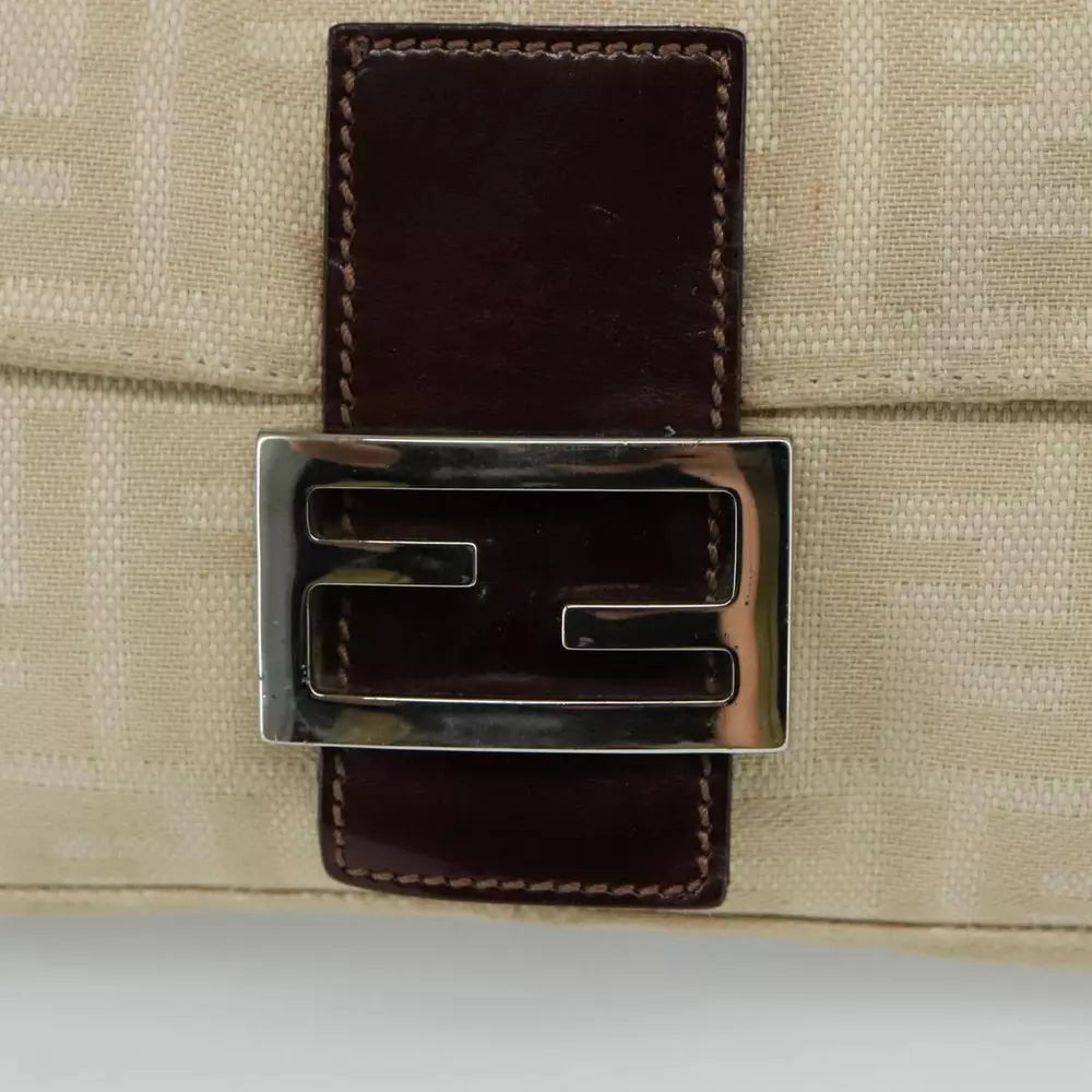 FENDI MAMMA BAGUETTE SHOULDER BAG ZUCCA CANVAS - Brands Select