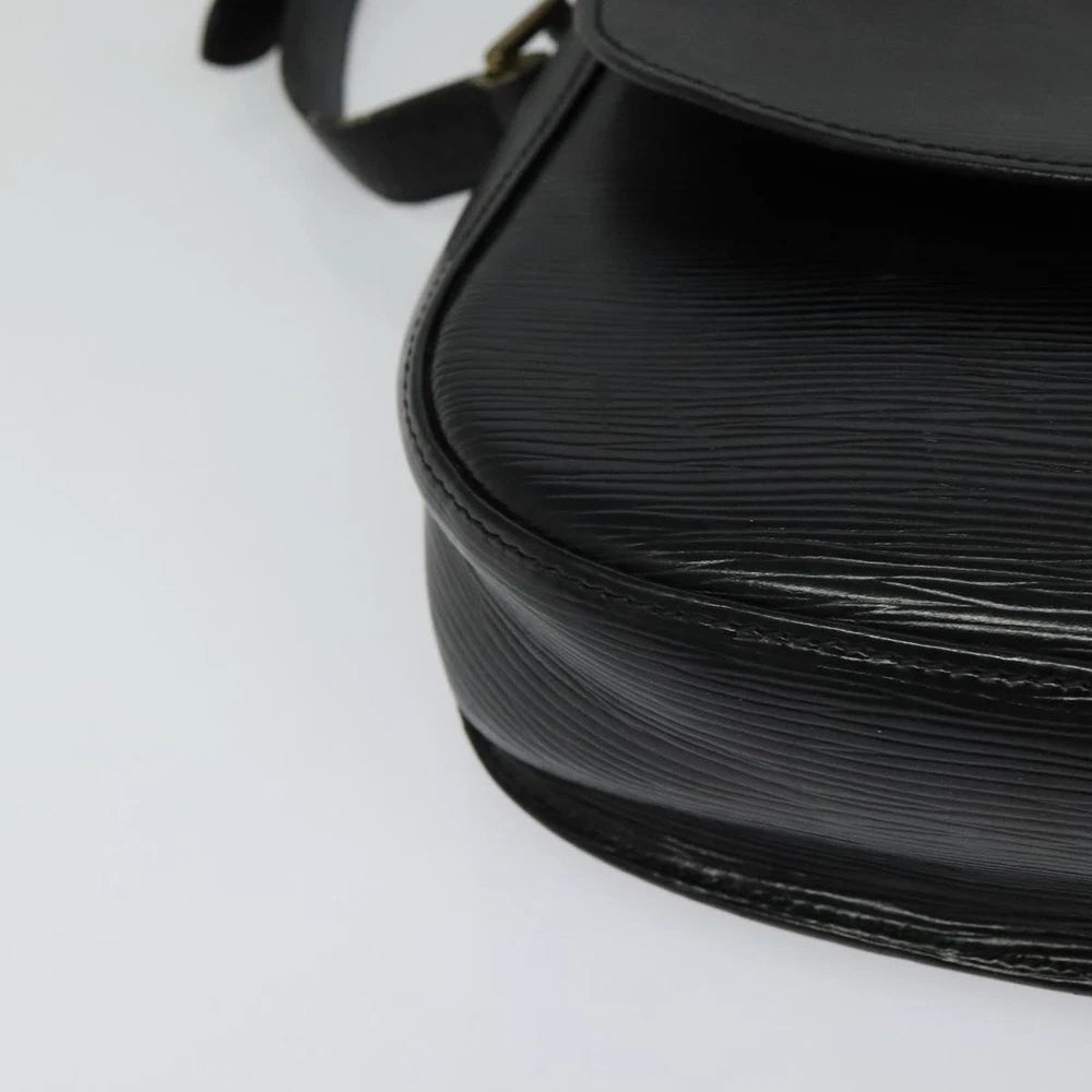 LOUIS VUITTON SAINT CLOUD GM BAG BLACK EPI LEATHER
