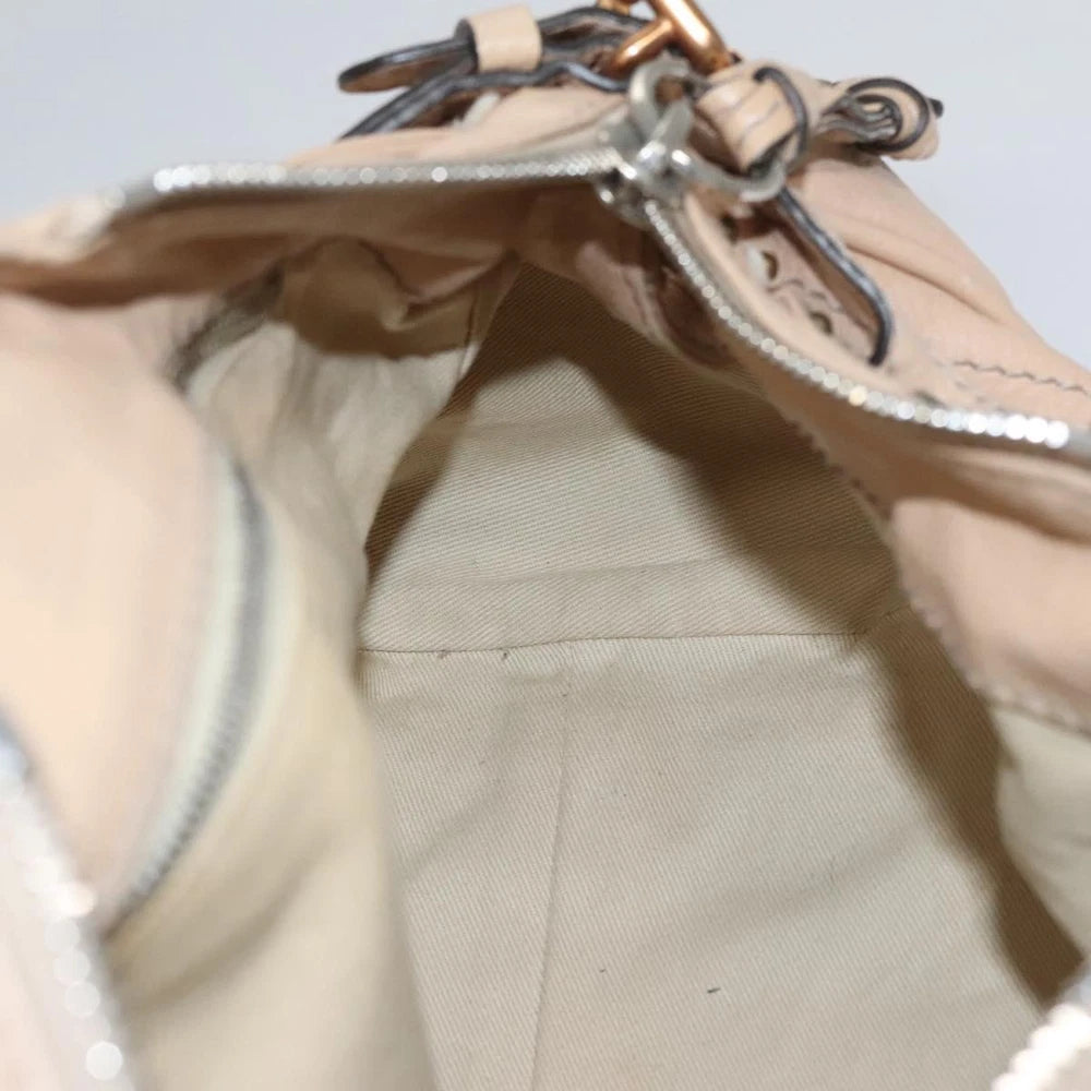 CHLOE PADDINGTON BAG BEIGE LEATHER