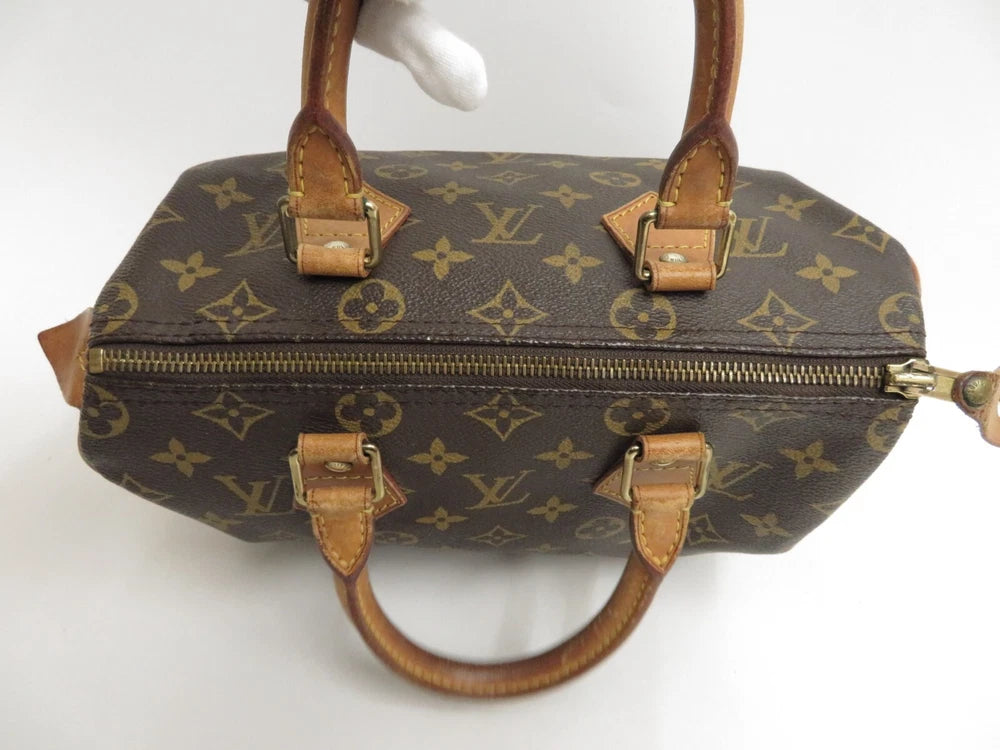 LOUIS VUITTON SPEEDY 25 BAG MONOGRAM CANVAS
