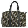Vintage Dior Boston Bag 30 - Navy Trotter Canvas