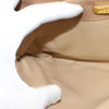 Christian Dior Chain Shoulder Bag - Beige Leather