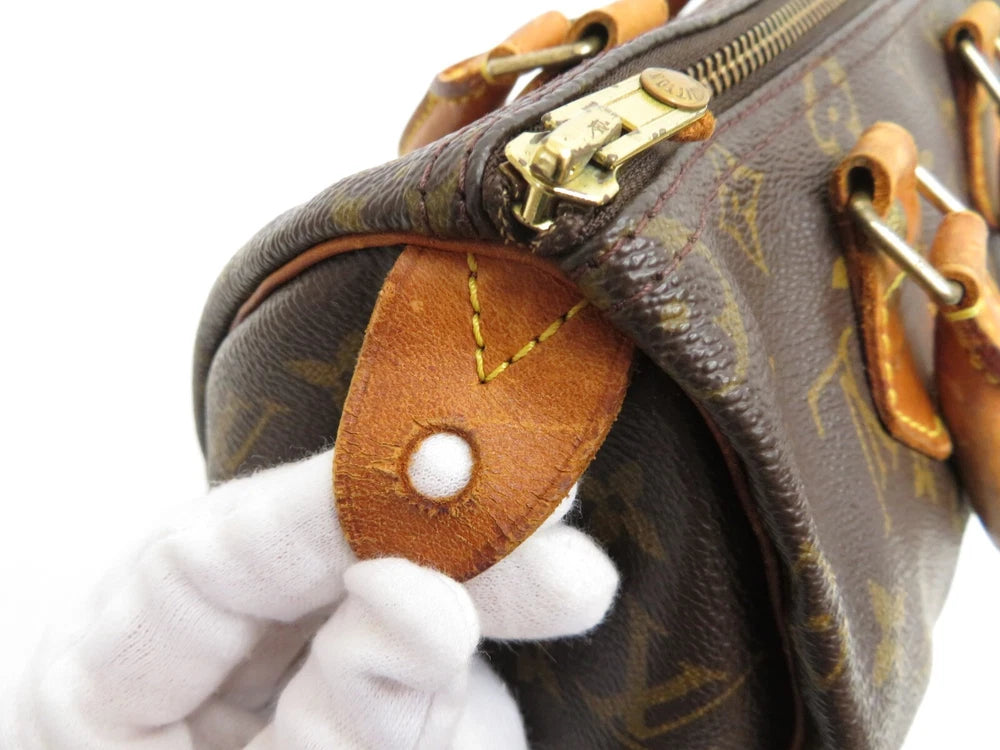 LOUIS VUITTON SPEEDY 25 BAG MONOGRAM CANVAS
