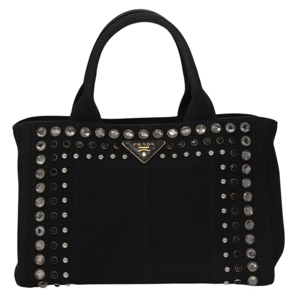 PRADA CANAPA BAG BLACK