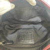 Vintage Coach Veske- Burgunder Leather　