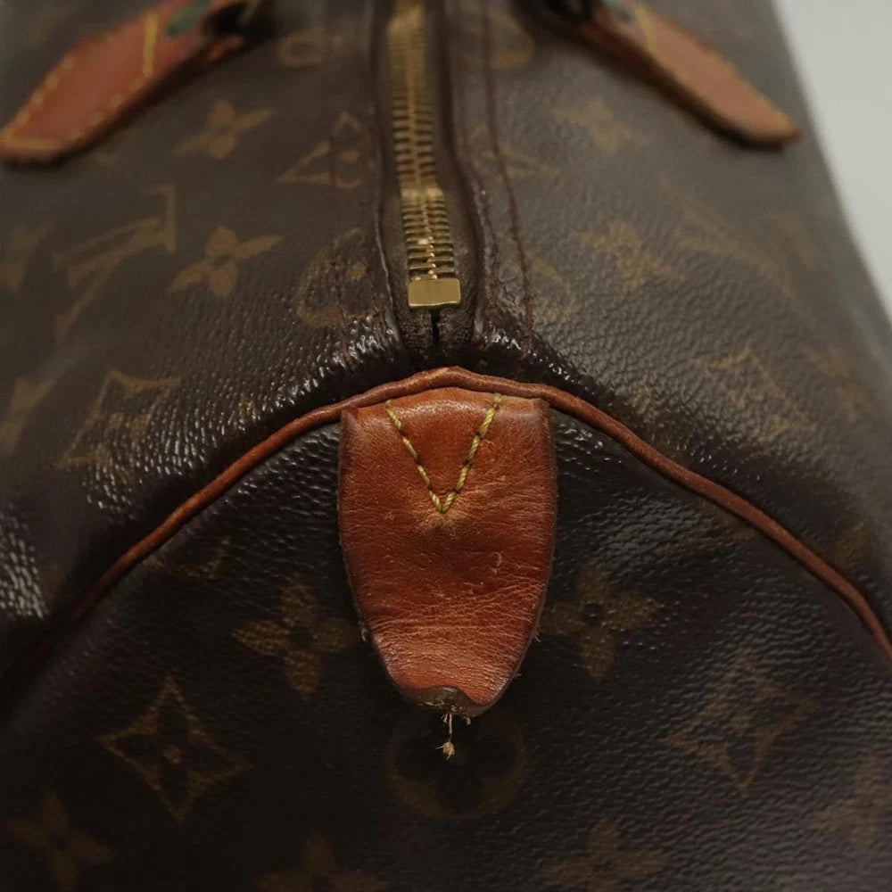 Vintage Louis Vuitton Speedy 35 Bag Monogram Canvas
