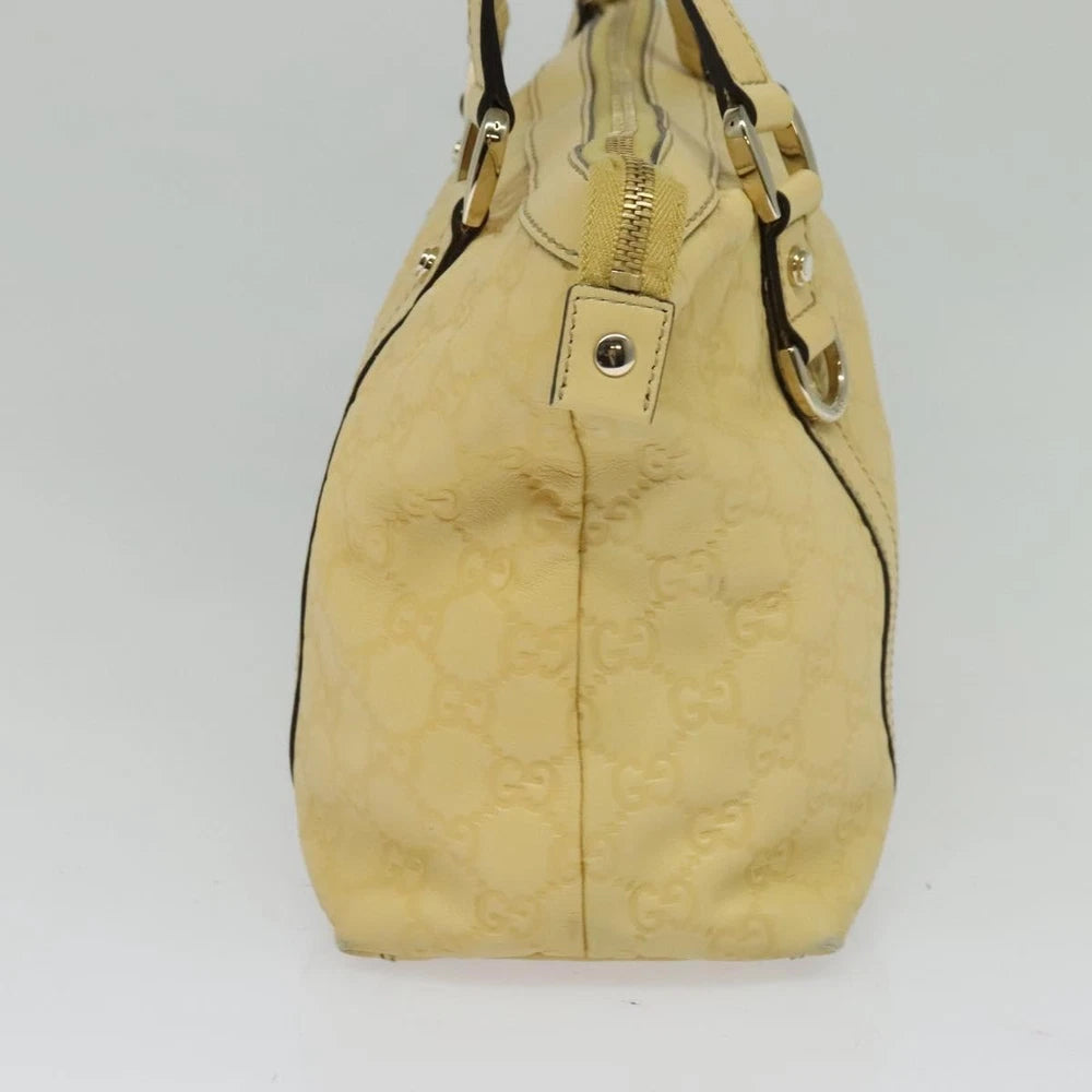 Gucci Guccissima Tote Bag - Yellow Leather