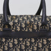 Dior Boston Bag Vintage - Navy Trotter Canvas