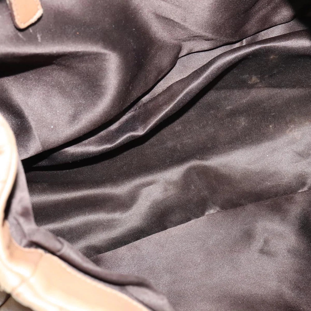 MIU MIU BAG BROWN MATELASSE LEATHER