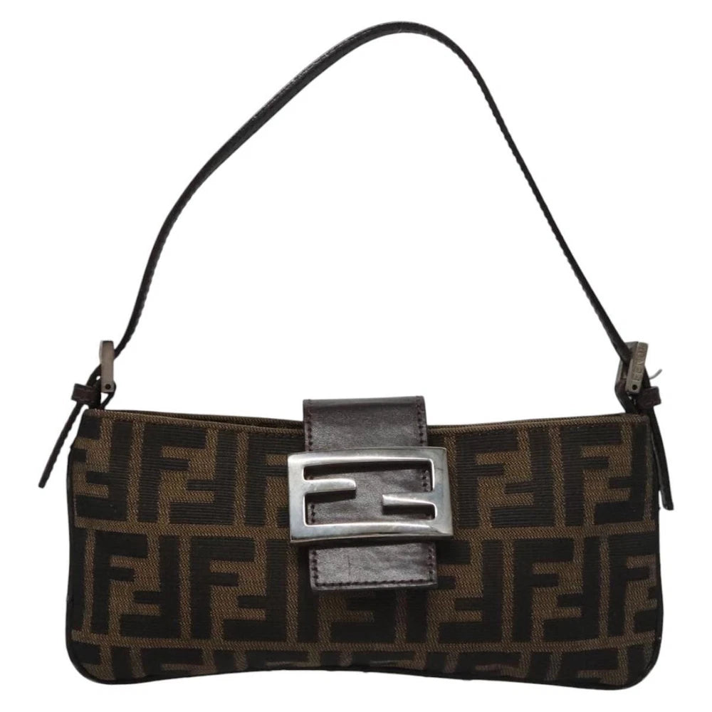 FENDI MAMMA BAGUETTE ZUCCA CANAVS