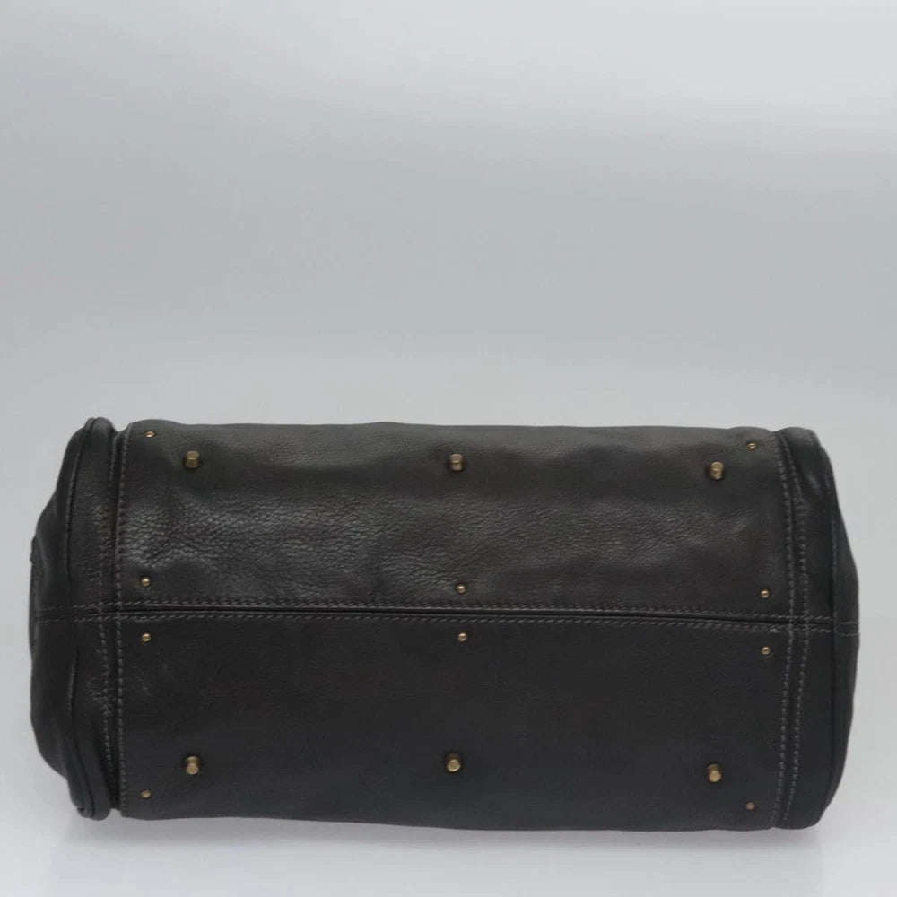 CHLOE PADDINGTON BAG BLACK LEATHER