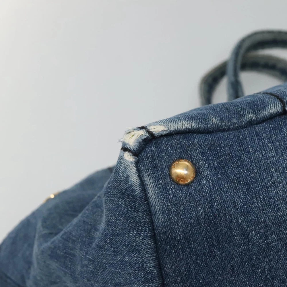 PRADA CANAPA BAG DENIM