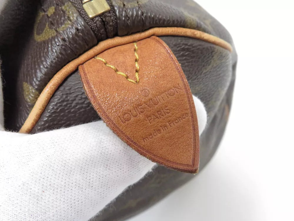 LOUIS VUITTON SPEEDY 35 BAG MONOGRAM CANVAS