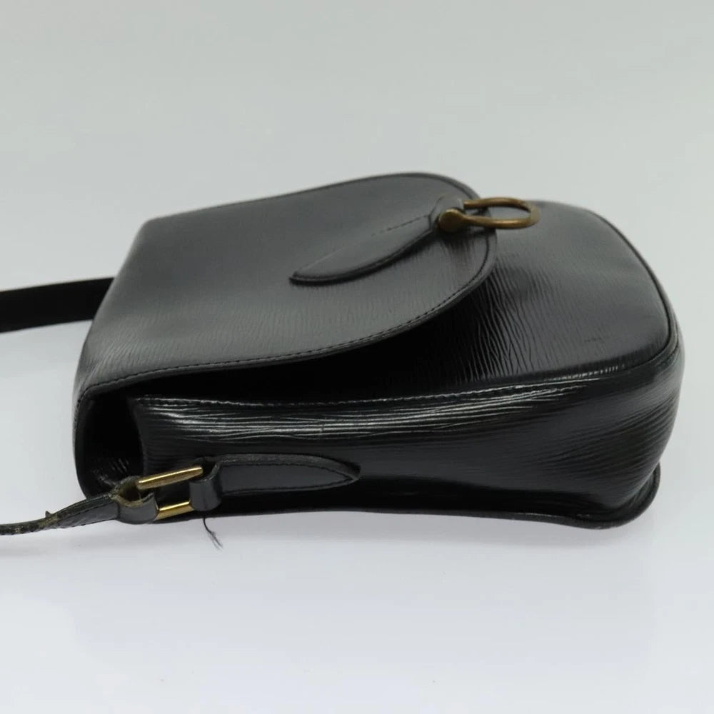 LOUIS VUITTON SAINT CLOUD GM BAG BLACK EPI LEATHER
