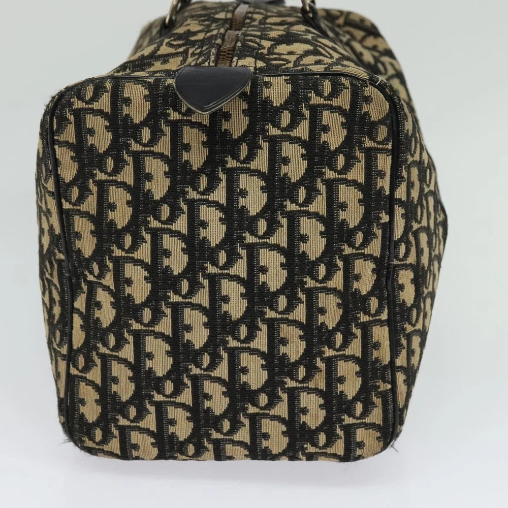 CHRISTIAN DIOR BOSTON BAG 30 TROTTER CANVAS