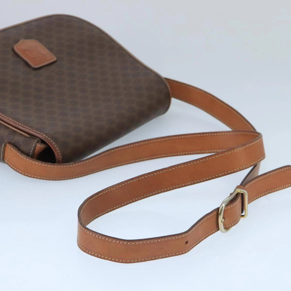 VINTAGE CELINE CROSSBODY BAG MACADAM CANVAS