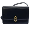 CELINE SHOULDER BAG NAVY LEATHER
