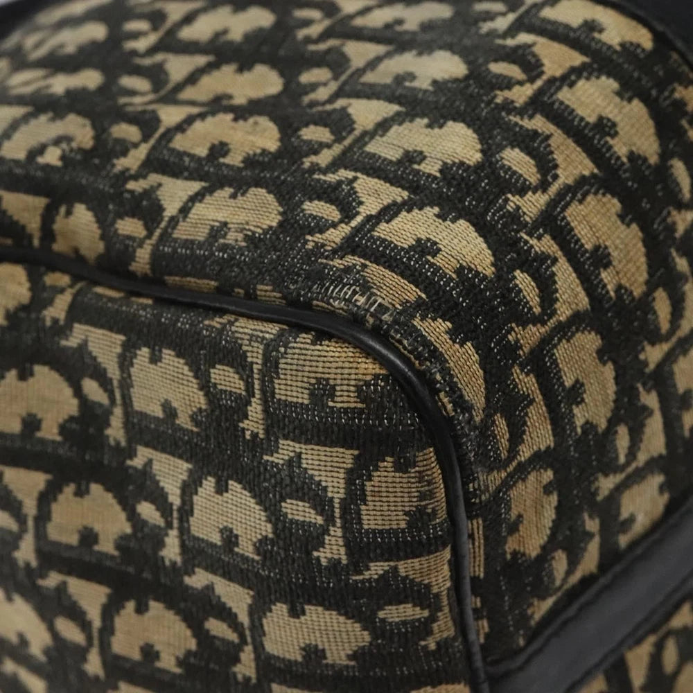 CHRISTIAN DIOR BOSTON BAG 30 TROTTER CANVAS